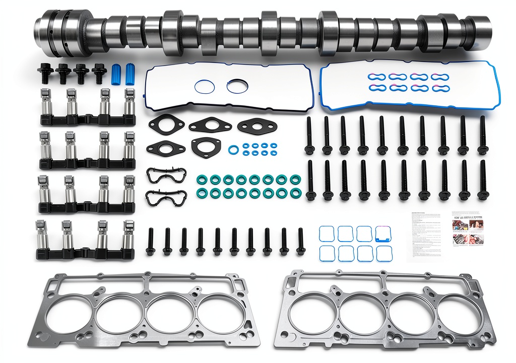 Gledewen camshaft kit installed in a 5.7L Hemi engine