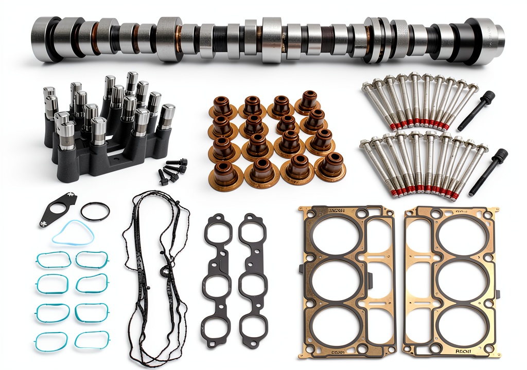 BTSCAR camshaft installed in a Chevrolet Silverado engine